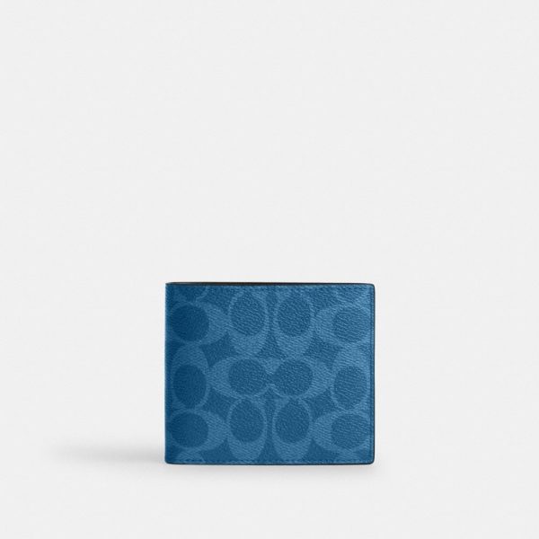 Coach Outlet Id Billfold Wallet In Signature Canvas - Preorder