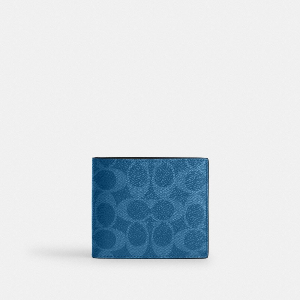 Coach Outlet Id Billfold Wallet In Signature Canvas - Preorder