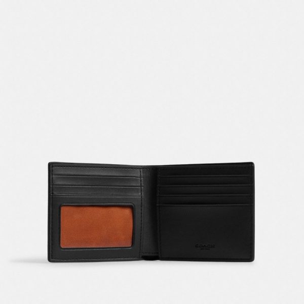 Coach Outlet Id Billfold Wallet In Signature Canvas - Preorder