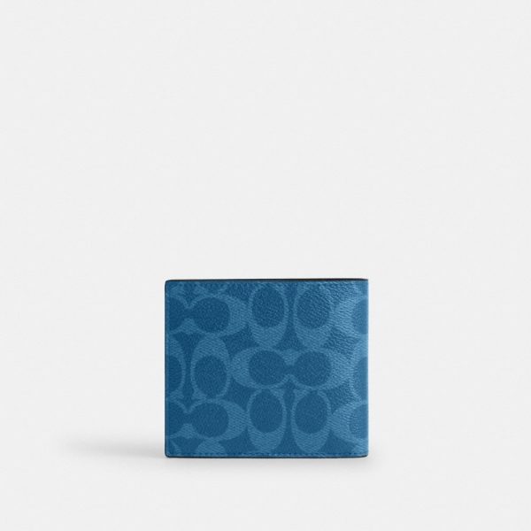 Coach Outlet Id Billfold Wallet In Signature Canvas - Preorder