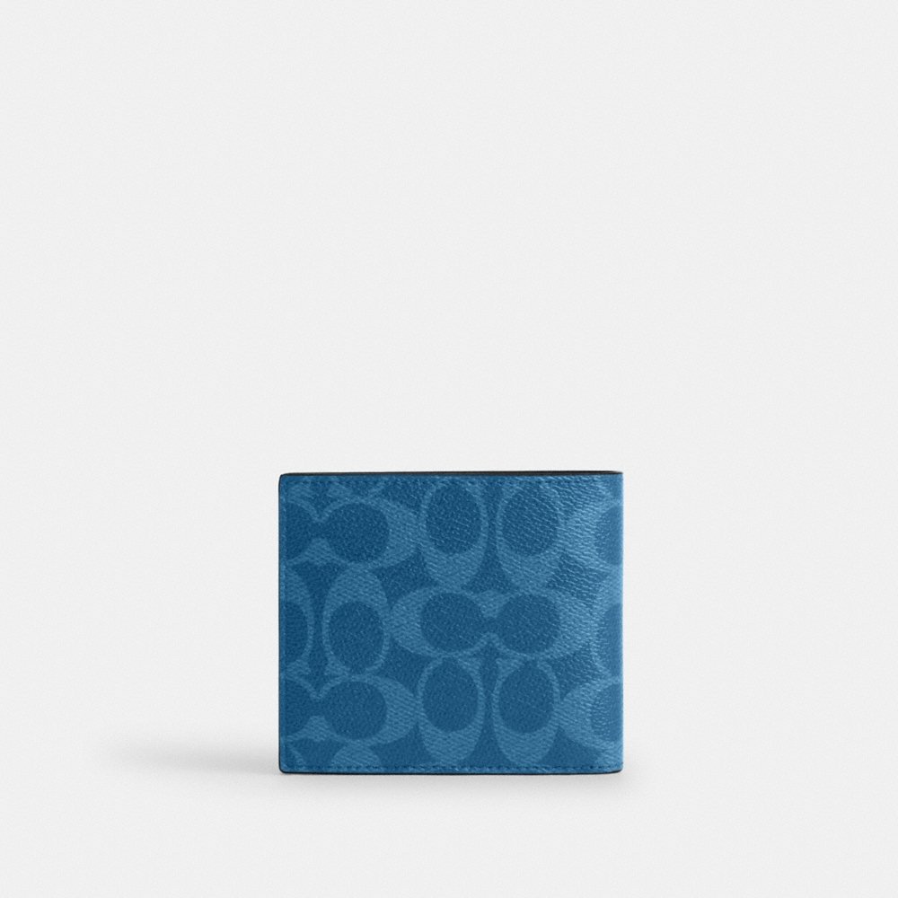 Coach Outlet Id Billfold Wallet In Signature Canvas - Preorder