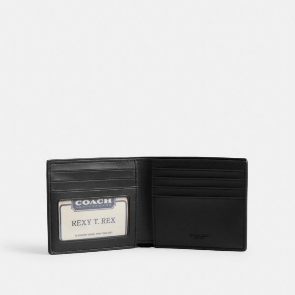 Coach Outlet Id Billfold Wallet In Signature Canvas - Preorder