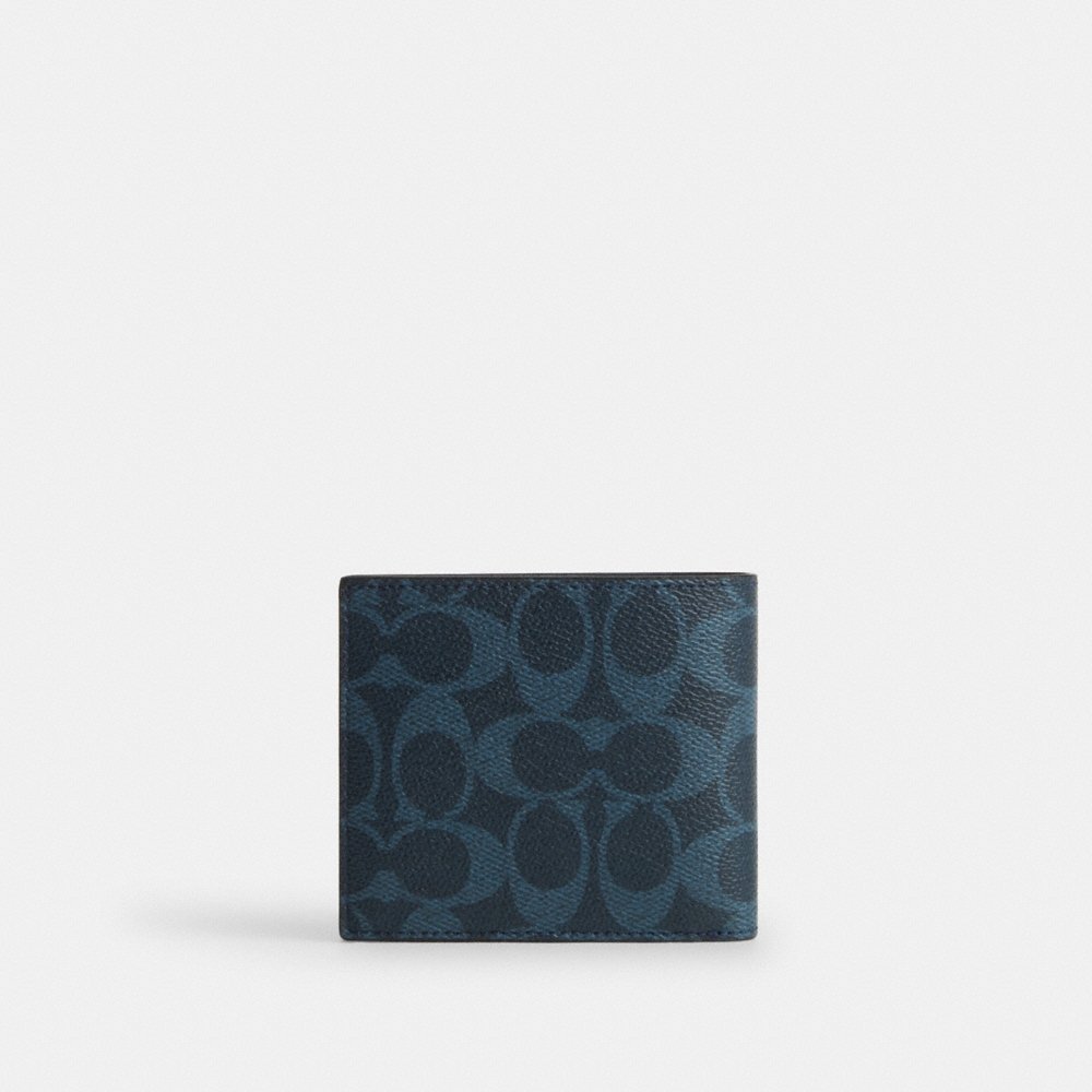 Coach Outlet Id Billfold Wallet In Signature Canvas - Preorder