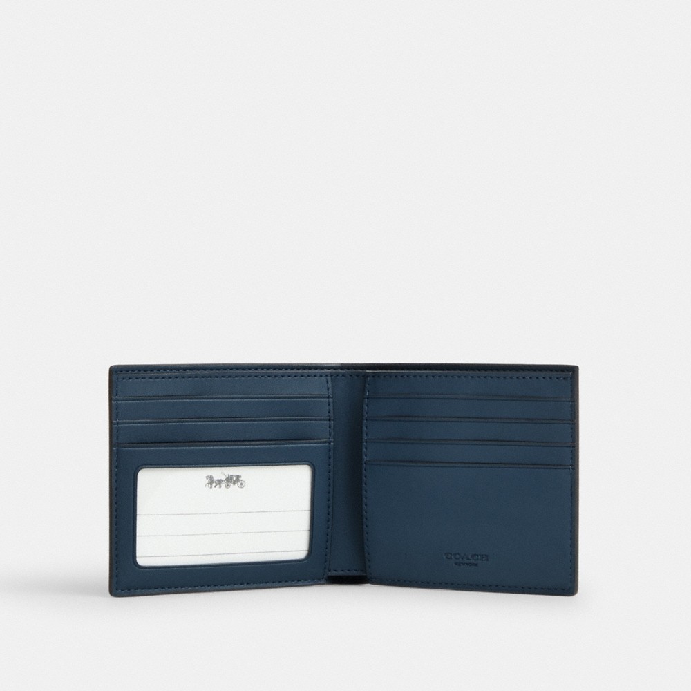 Coach Outlet Id Billfold Wallet In Signature Canvas - Preorder