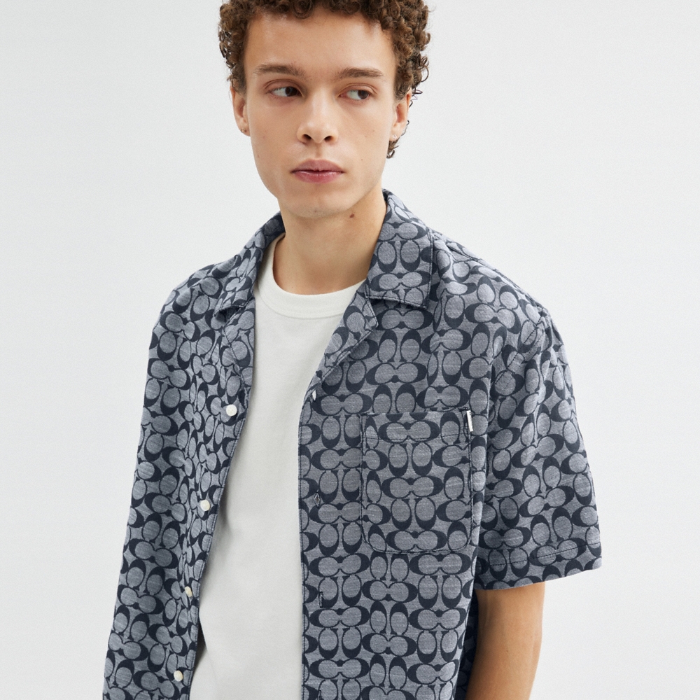 Coach Outlet Signature Camp Shirt - Preorder
