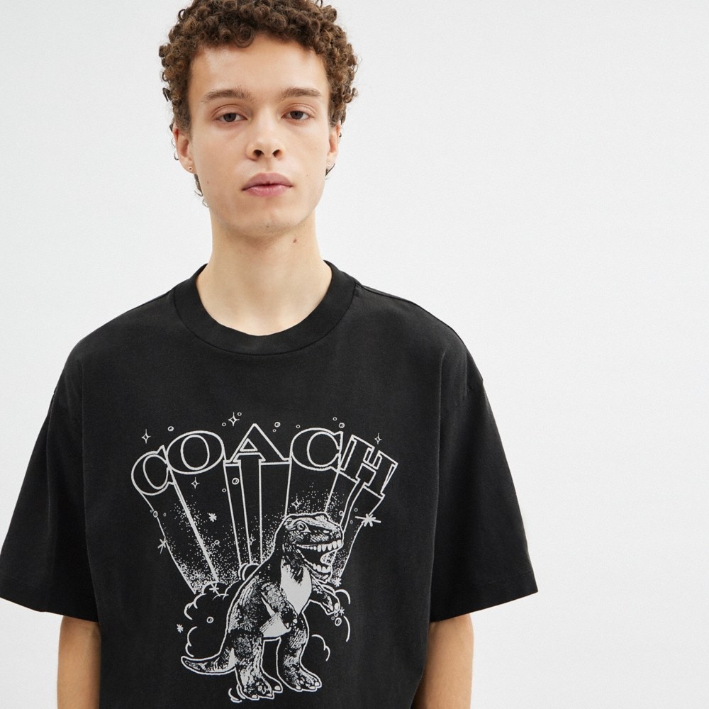 Coach Outlet T-Rex Relaxed T-Shirt In Organic Cotton - Preorder - Image 4