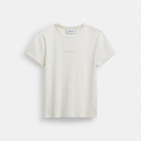 Coach Outlet New York Ribbed T-Shirt - Preorder