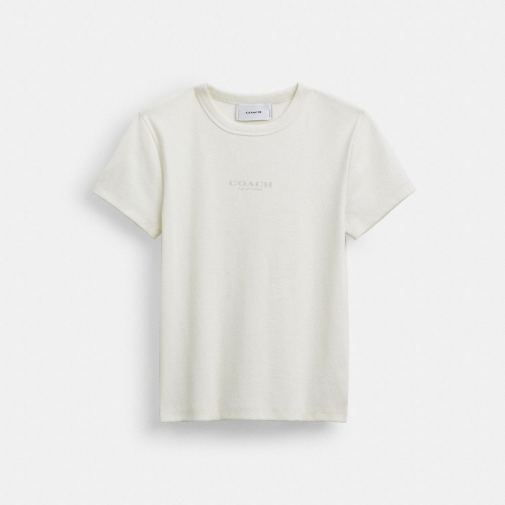 Coach Outlet New York Ribbed T-Shirt - Preorder