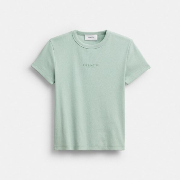 Coach Outlet New York Ribbed T-Shirt - Preorder