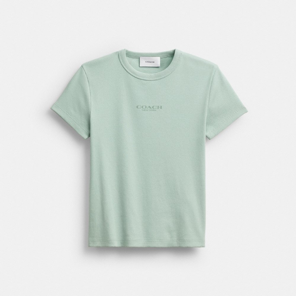 Coach Outlet New York Ribbed T-Shirt - Preorder