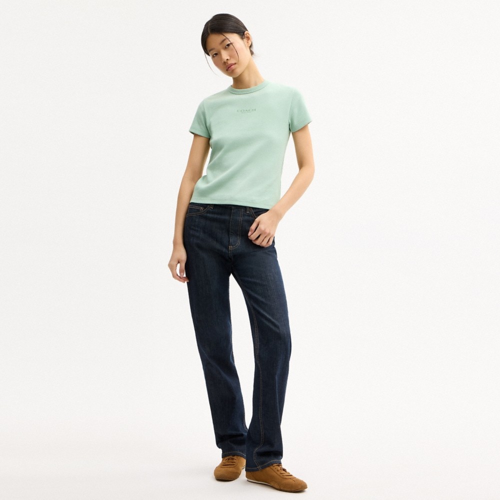 Coach Outlet New York Ribbed T-Shirt - Preorder