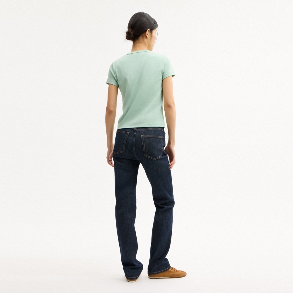 Coach Outlet New York Ribbed T-Shirt - Preorder