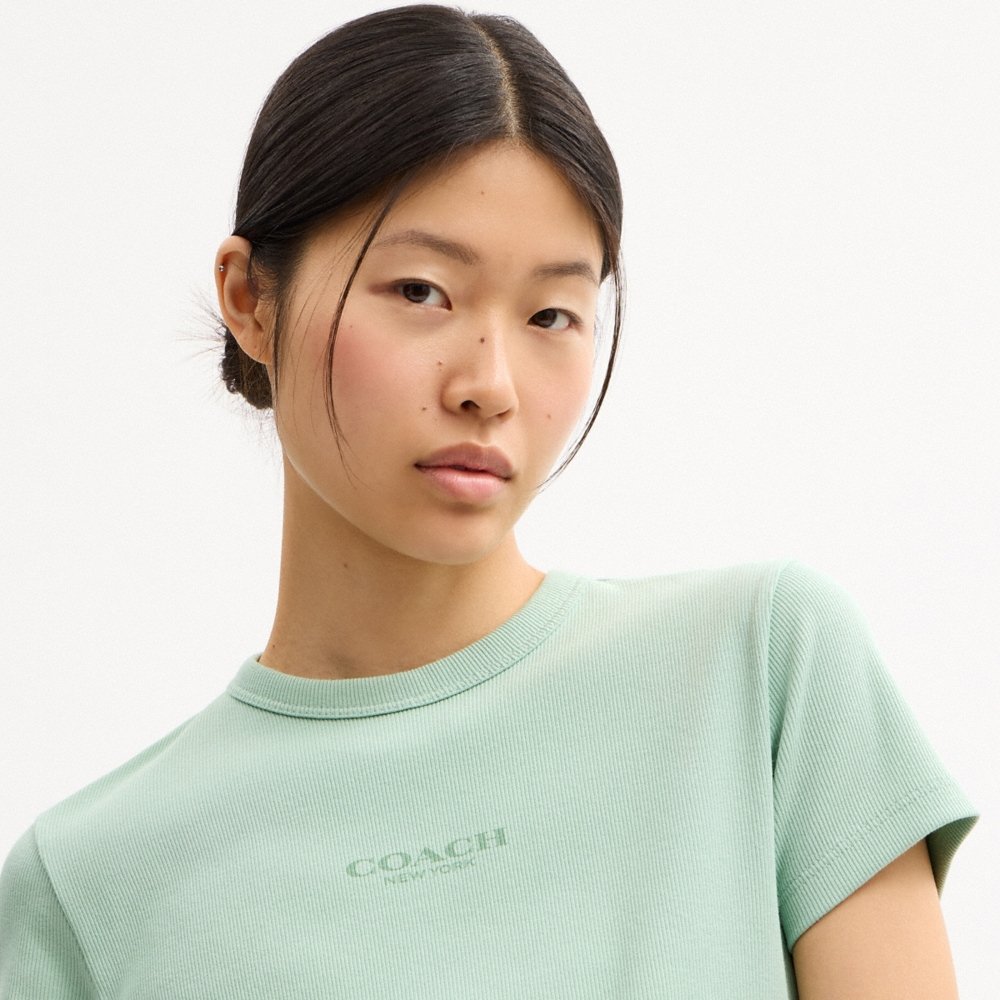 Coach Outlet New York Ribbed T-Shirt - Preorder