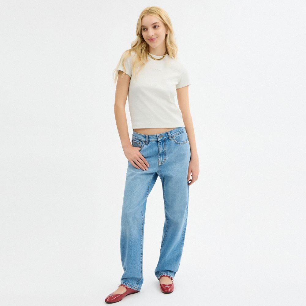 Coach Outlet New York Ribbed T-Shirt - Preorder