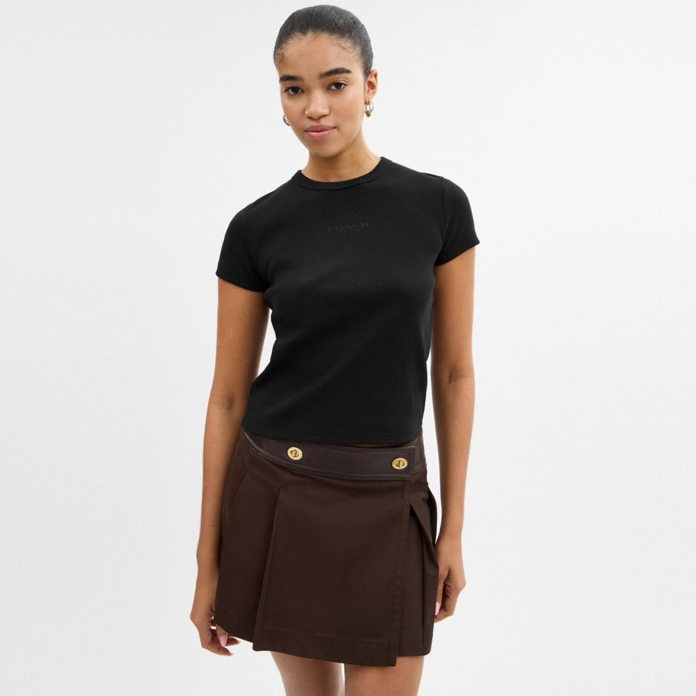 Coach Outlet New York Ribbed T-Shirt - Preorder