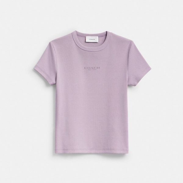 Coach Outlet New York Ribbed T-Shirt - Preorder
