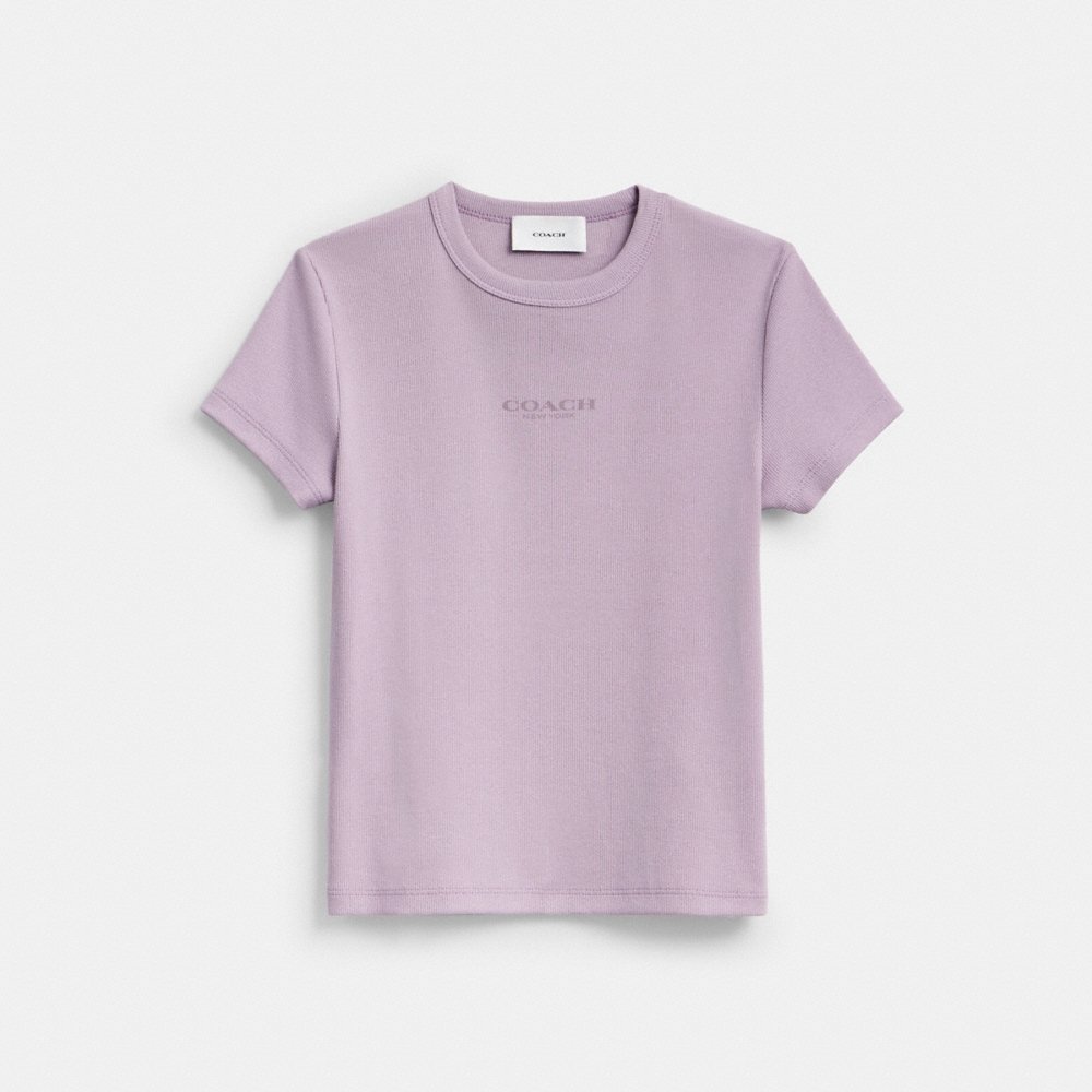Coach Outlet New York Ribbed T-Shirt - Preorder