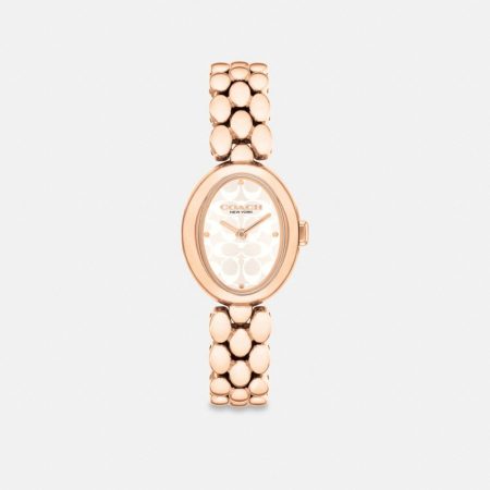 Coach Sammy Watch, 22MM - Preorder — Rose Brass