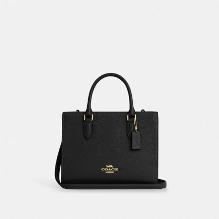 Coach Outlet Maggie Small Tote Bag - Preorder — Brass/Black