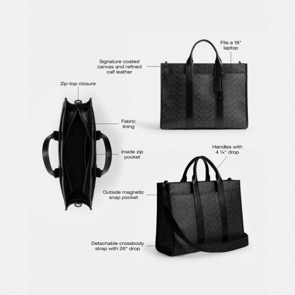 Coach Wesley Tote - Preorder