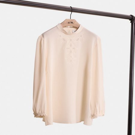 Coach Restored Embroidered Top - Preorder — Cream