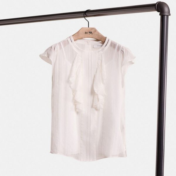 Coach Restored Ruffle Blouse - Preorder