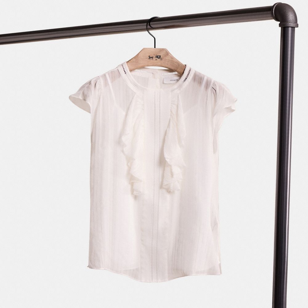 Coach Restored Ruffle Blouse - Preorder