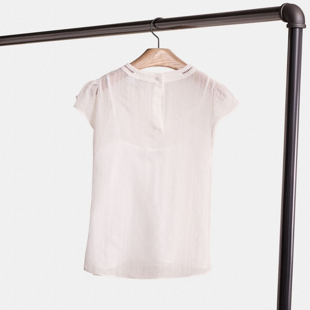 Coach Restored Ruffle Blouse - Preorder
