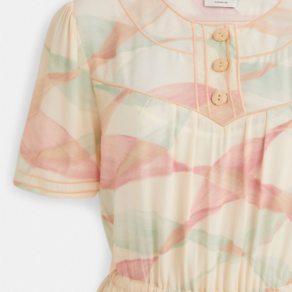 Coach Restored Trompe L'Oeil Short Sleeve Dress - Preorder - Image 3