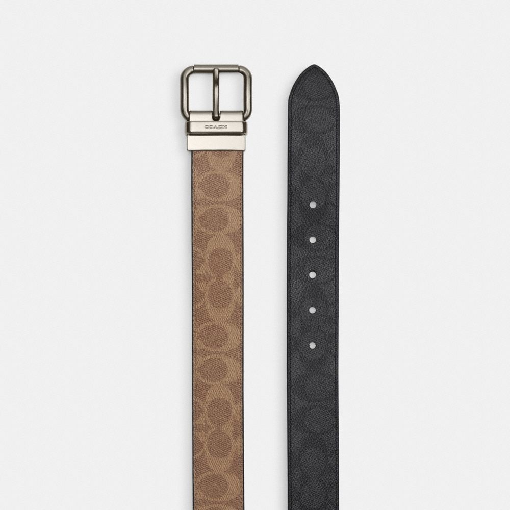 Coach Outlet Roller Buckle Cut-To-Size Reversible Belt, 38MM - Preorder