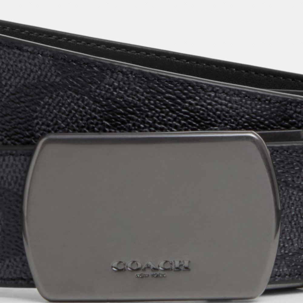 Coach Outlet Plaque Buckle Cut-To-Size Reversible Belt, 38MM - Preorder