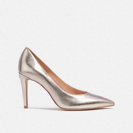 Coach Restored Skyler Pump - Preorder — Champagne