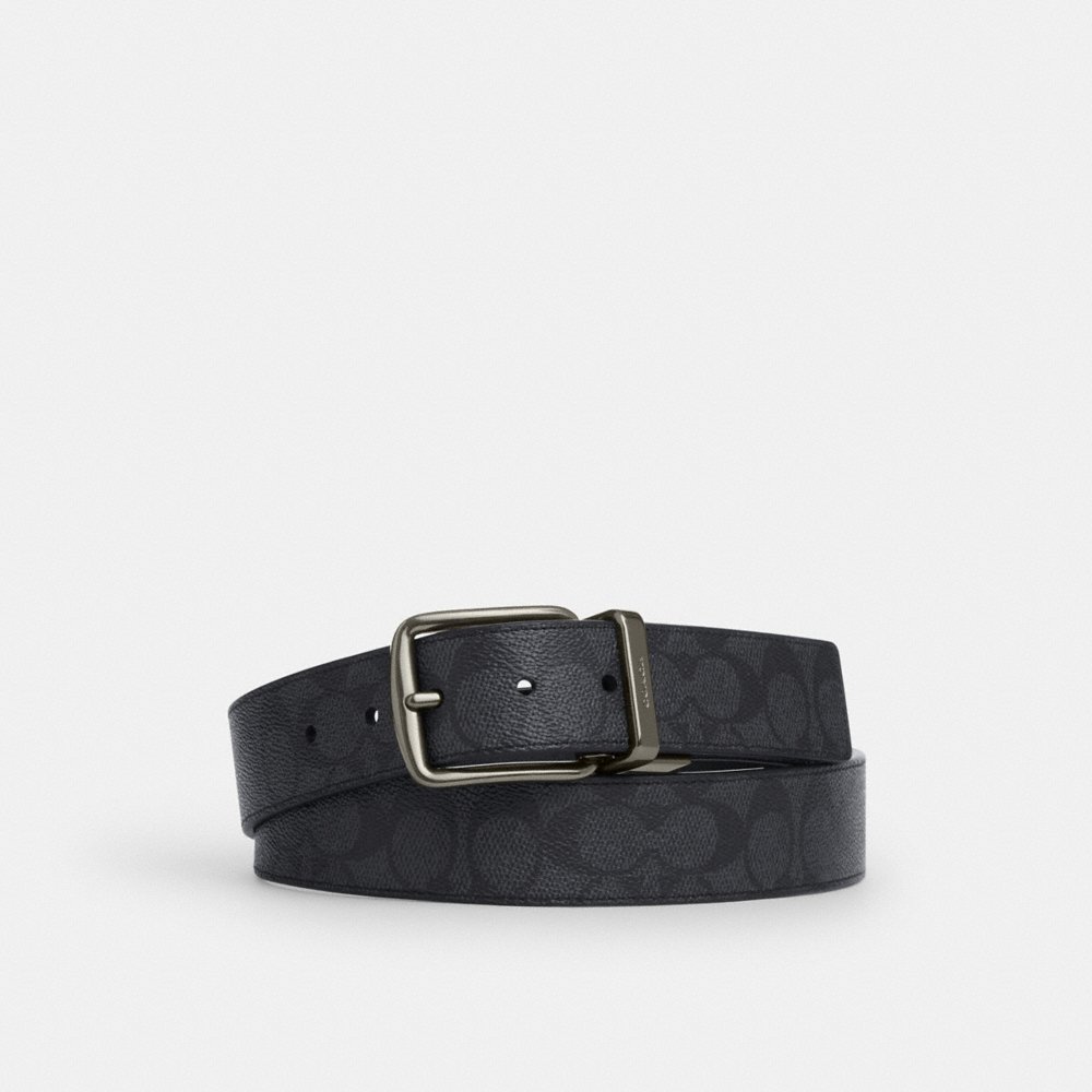 Coach Outlet Harness Buckle Cut-To-Size Reversible Belt, 38MM - Preorder