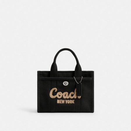 Coach Outlet Cargo Tote Bag 20 - Preorder — Silver/Black