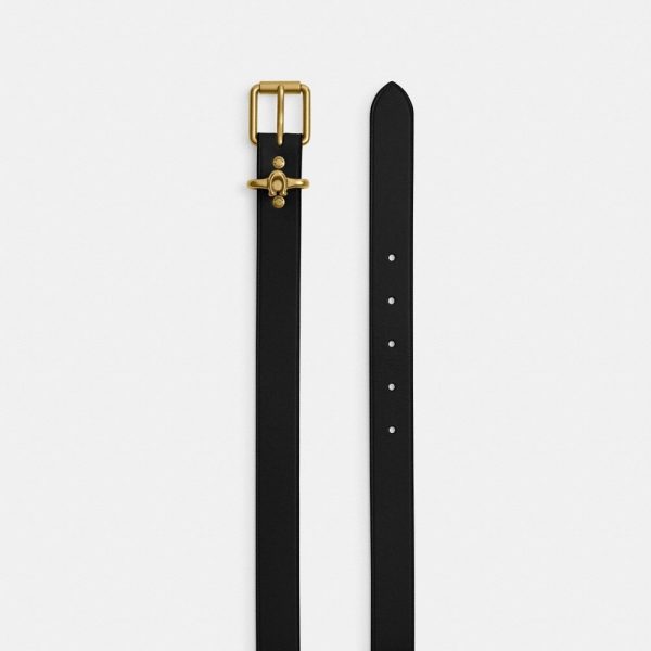 Coach Roller Buckle Belt, 25 Mm - Preorder