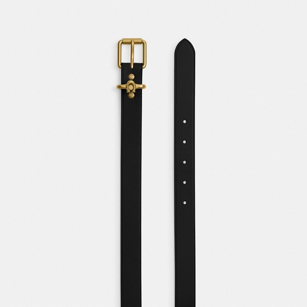 Coach Roller Buckle Belt, 25 Mm - Preorder