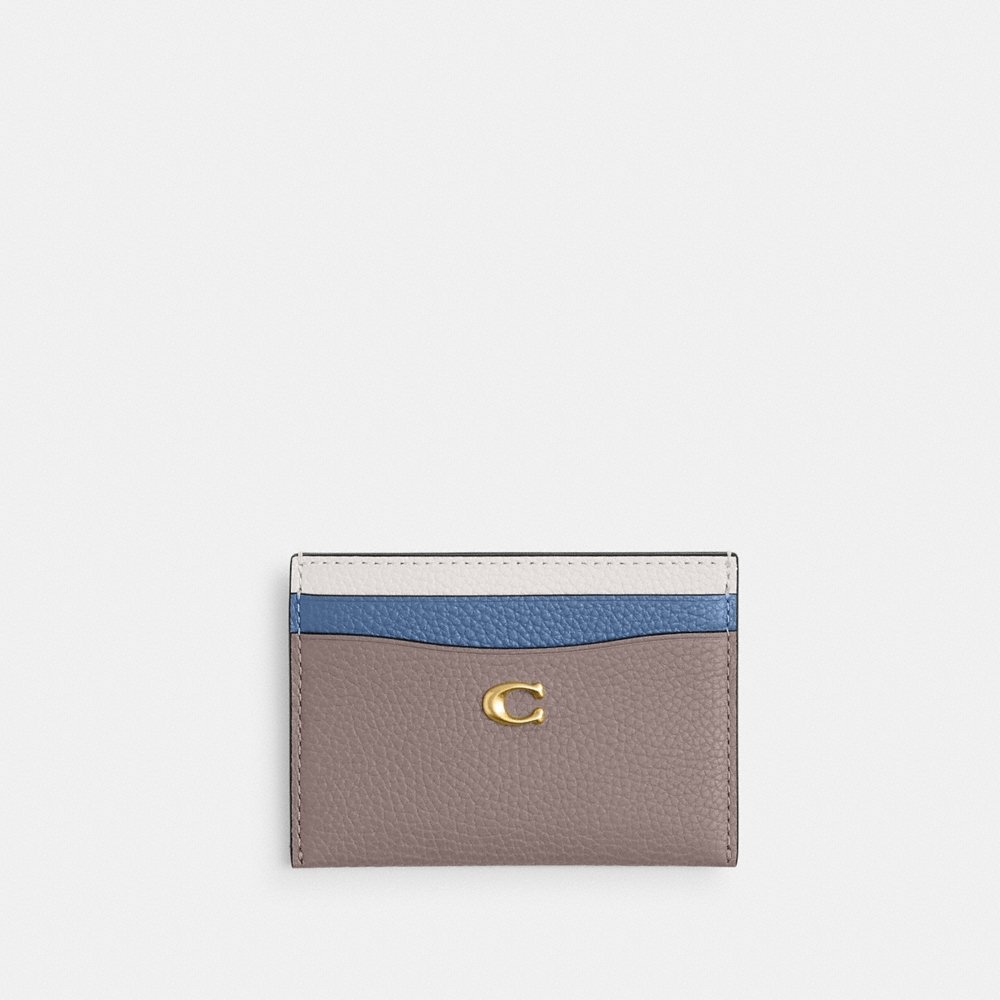 Coach Outlet Essential Card Case In Colorblock - Preorder