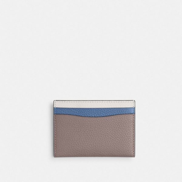 Coach Outlet Essential Card Case In Colorblock - Preorder
