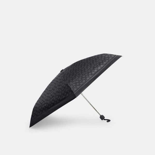 Coach Outlet UV Protection Mini Umbrella In Signature Print - Preorder