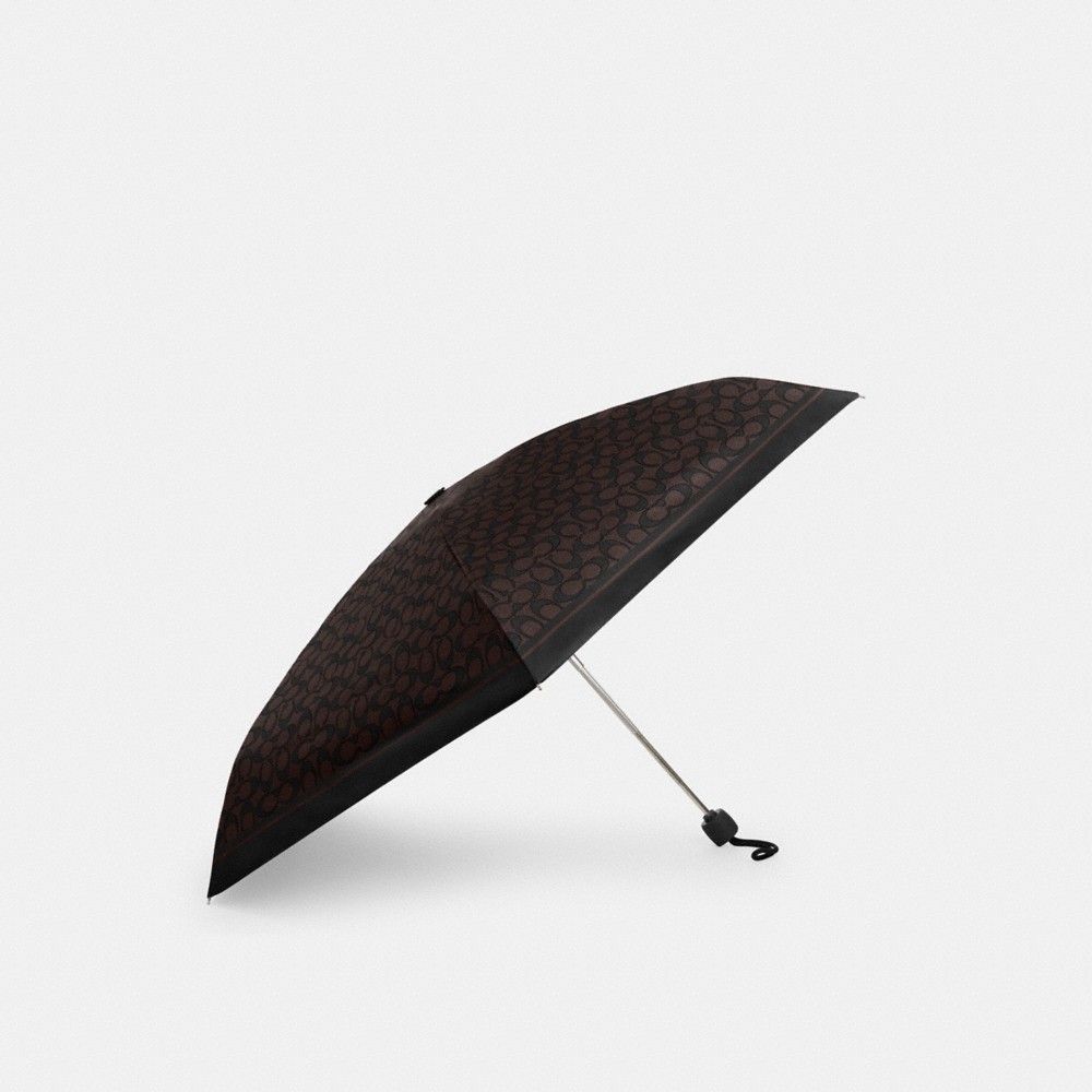 Coach Outlet UV Protection Mini Umbrella In Signature Print - Preorder
