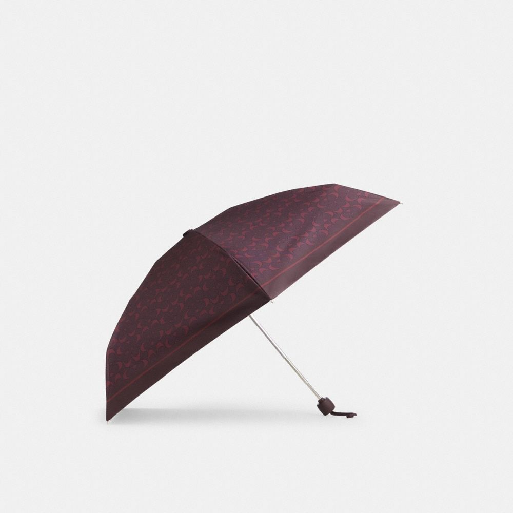 Coach Outlet UV Protection Mini Umbrella In Signature Print - Preorder