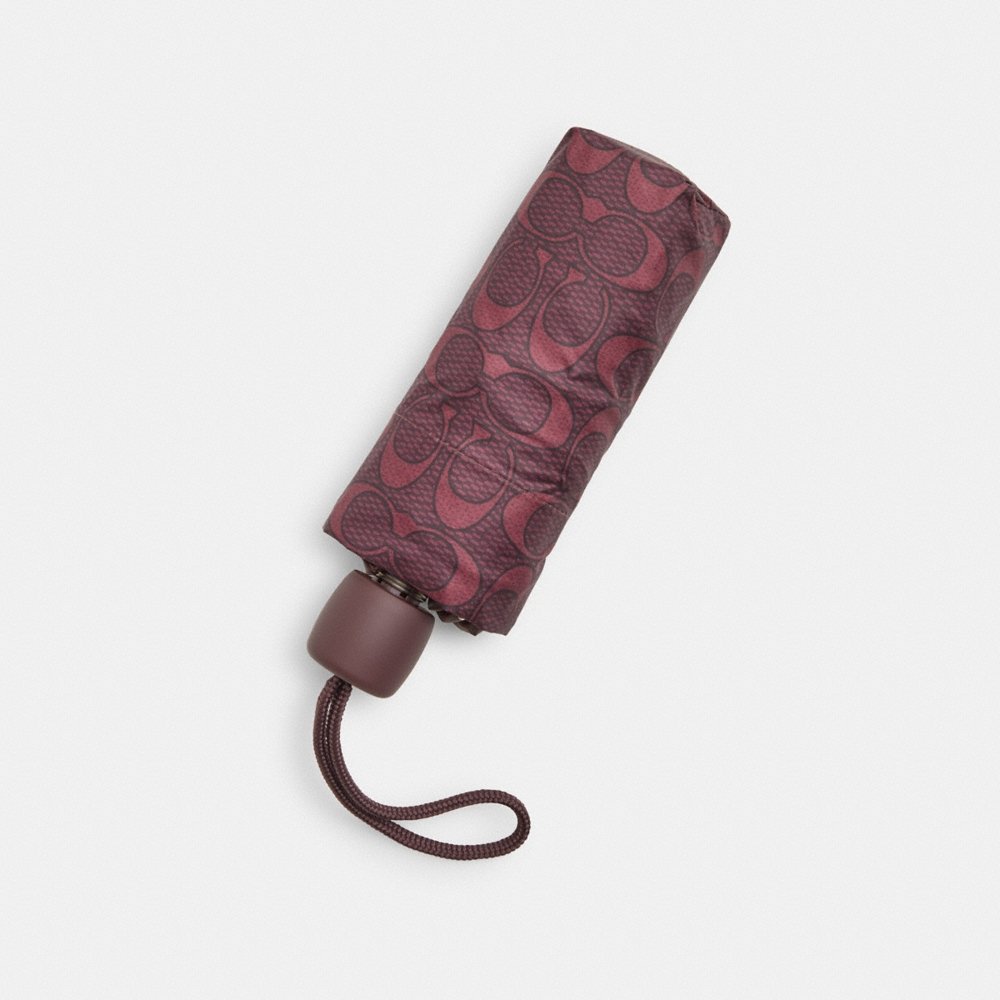 Coach Outlet UV Protection Mini Umbrella In Signature Print - Preorder
