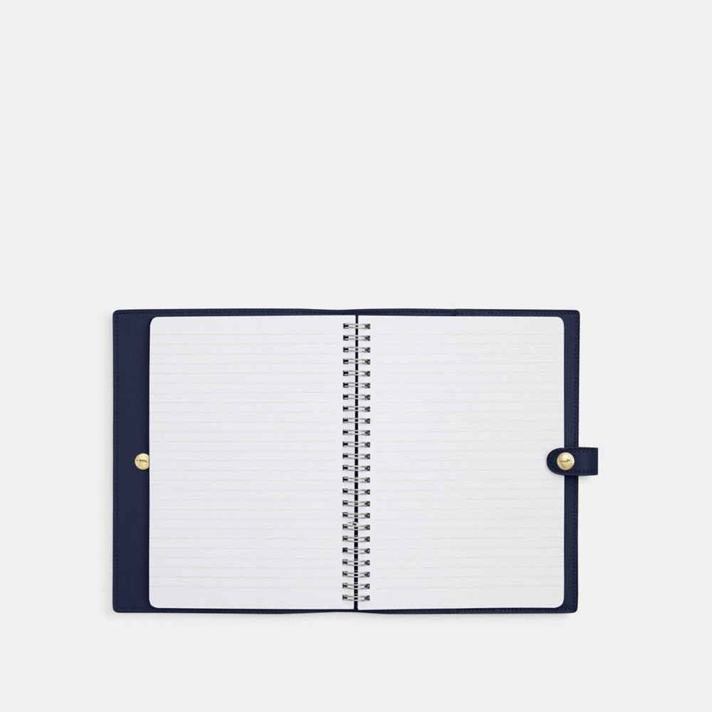 Coach Outlet Notebook In Signature Canvas - Preorder