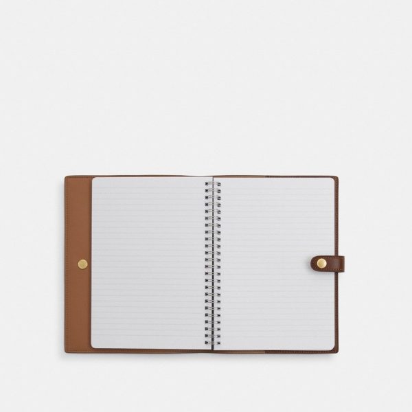Coach Outlet Notebook In Signature Canvas - Preorder