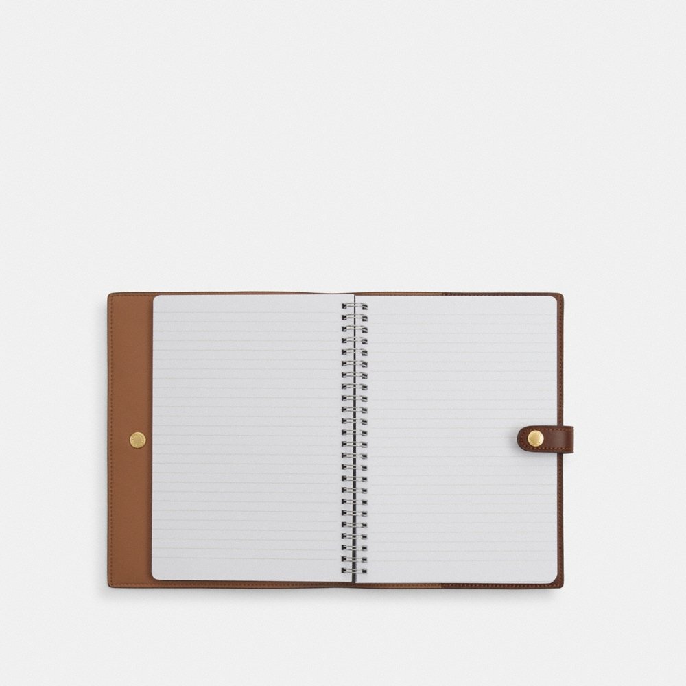 Coach Outlet Notebook In Signature Canvas - Preorder