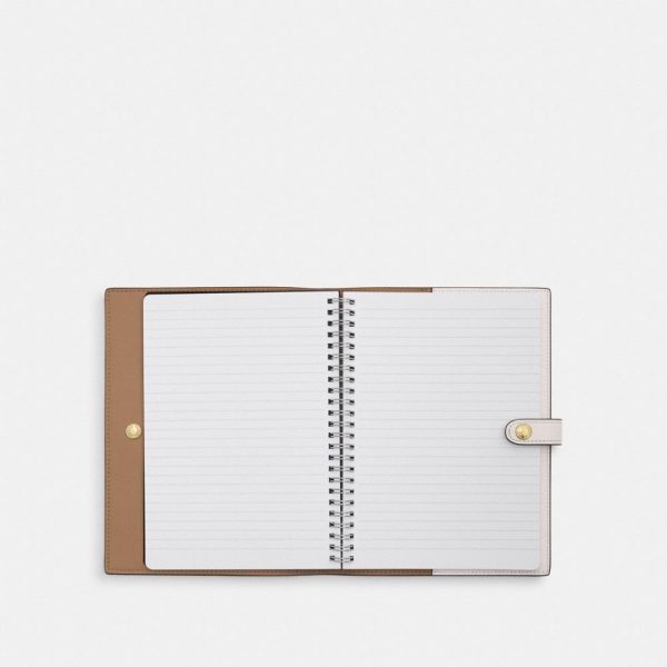 Coach Outlet Notebook In Signature Canvas - Preorder