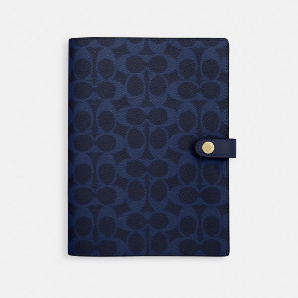 Coach Outlet Notebook In Signature Canvas - Preorder