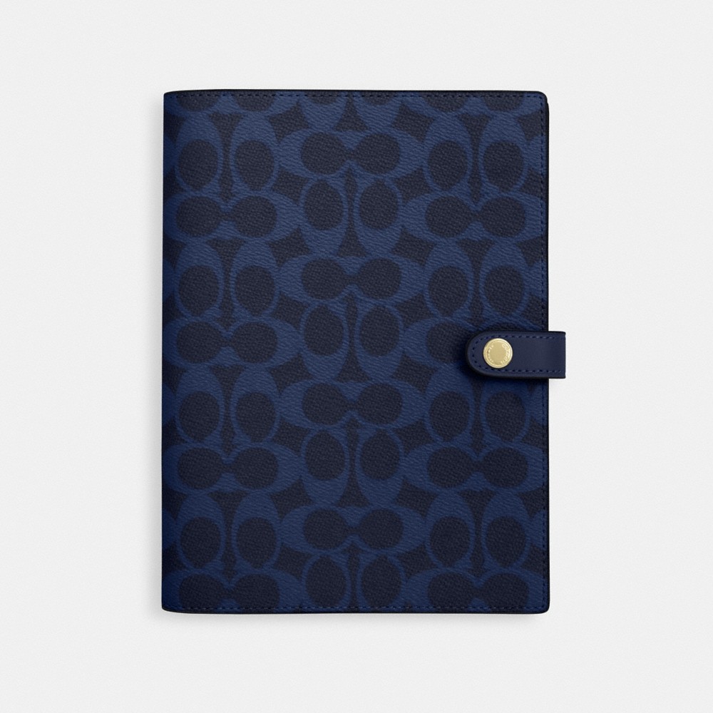 Coach Outlet Notebook In Signature Canvas - Preorder