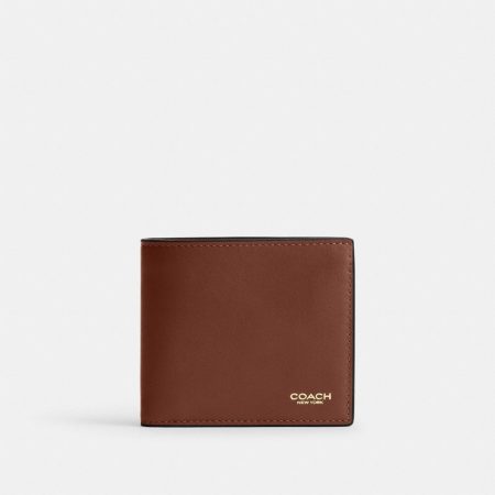 Coach Coin Wallet - Preorder — Redwood