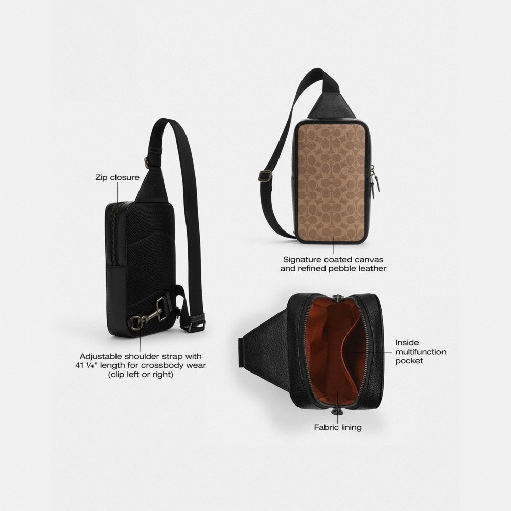 Coach Outlet Sullivan Pack In Signature Canvas - Preorder